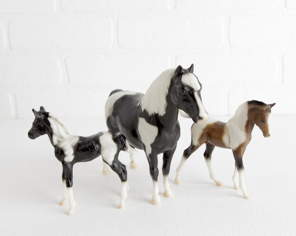 Breyer Marguerite Henry's Our First Pony Set with Shetland Mare and Two Foals #3066 at Lobster Bisque Vintage