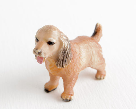 Fawn Cocker Spaniel with Black Ears at Lobster Bisque Vintage