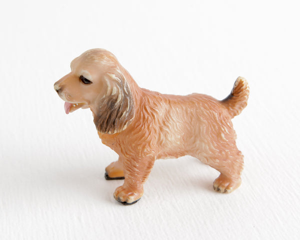 Fawn Cocker Spaniel with Black Ears at Lobster Bisque Vintage
