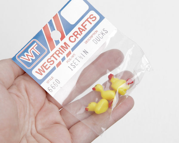 Tiny Yellow Ducks at Lobster Bisque Vintage