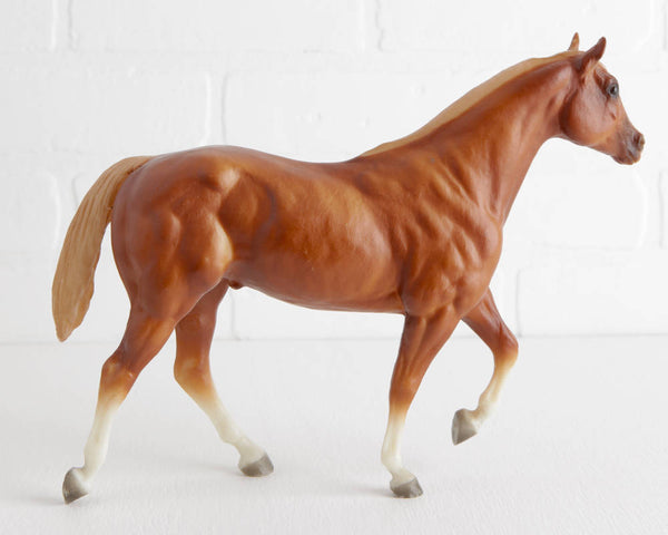 Breyer Skipster's Chief Sorrel with Flaxen Mane and Tail Stock Horse Stallion at Lobster Bisque Vintage