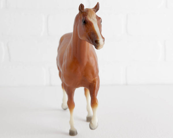 Breyer Skipster's Chief Sorrel with Flaxen Mane and Tail Stock Horse Stallion at Lobster Bisque Vintage