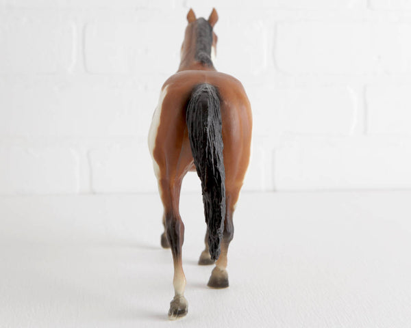 Breyer Bay Overo Stock Horse Mare at Lobster Bisque Vintage