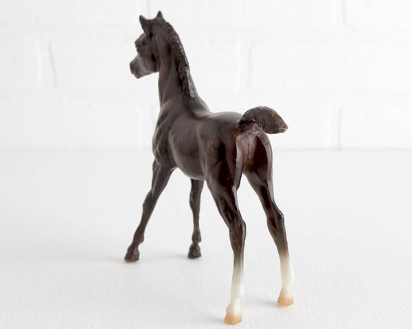 Breyer Dark Chestnut Family Arabian Foal Julian at Lobster Bisque Vintage