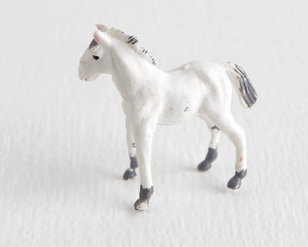 White Horse or Foal at Lobster Bisque Vintage