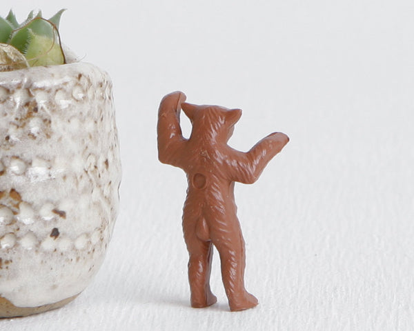 Brown Tiny Standing Bear at Lobster Bisque Vintage