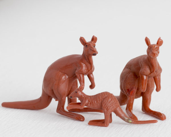 Trio of Kangaroos at Lobster Bisque Vintage