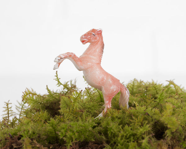 Miniature Rearing Horse at Lobster Bisque Vintage