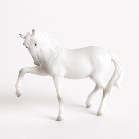 Breyer Mystery Horse Surprise Light Gray Andalusian Stallion