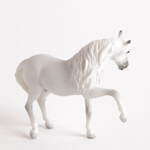 Breyer Mystery Horse Surprise Light Gray Andalusian Stallion